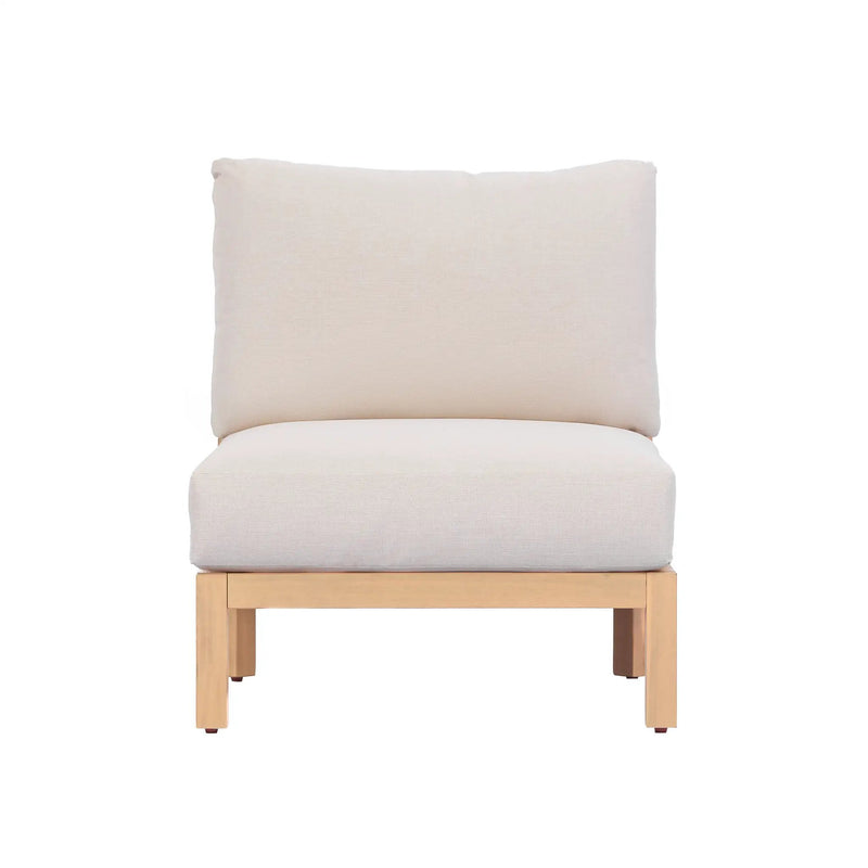 Acacia Wood Patio Furniture Club Chair Set of Two by HouseOfZazla