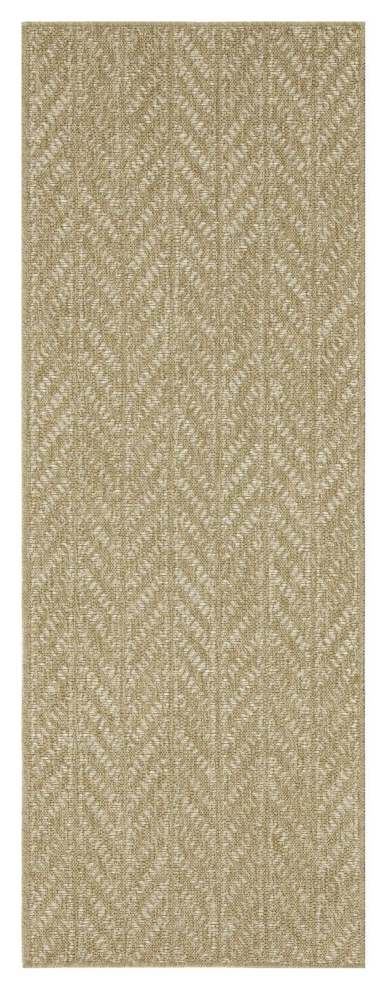 Earth - 5'3" X 7'3" Indoor, Outdoor Area Rug - Natural / White by HouseOfZazla