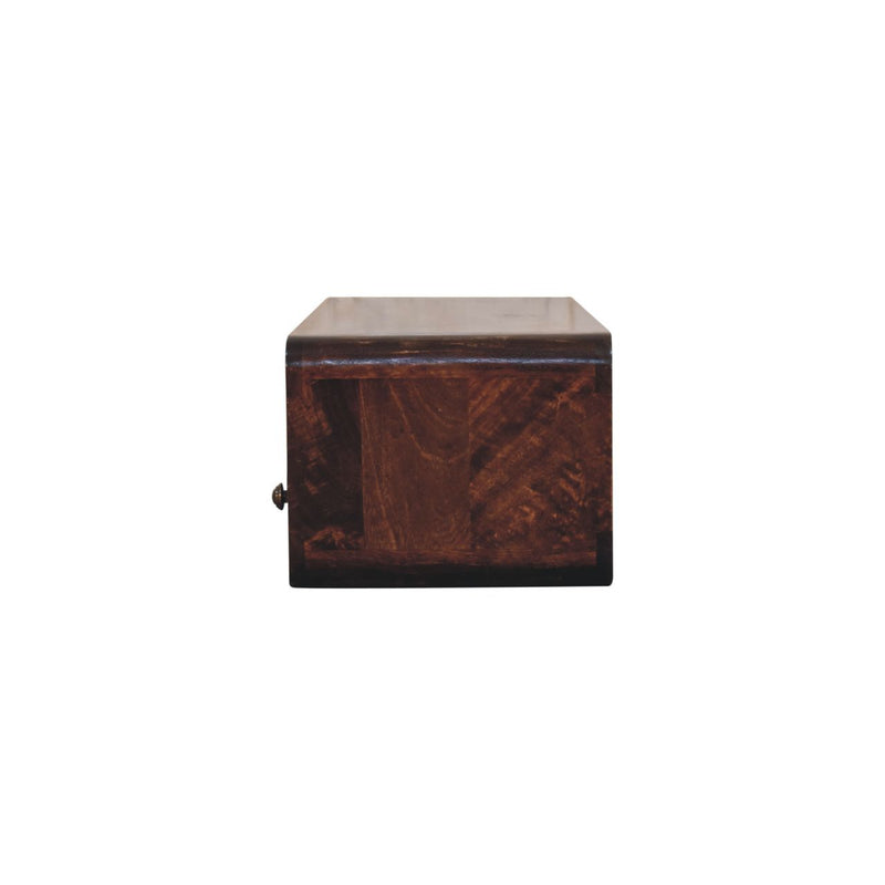 Floating Open Console - Walnut by HouseOfZazla