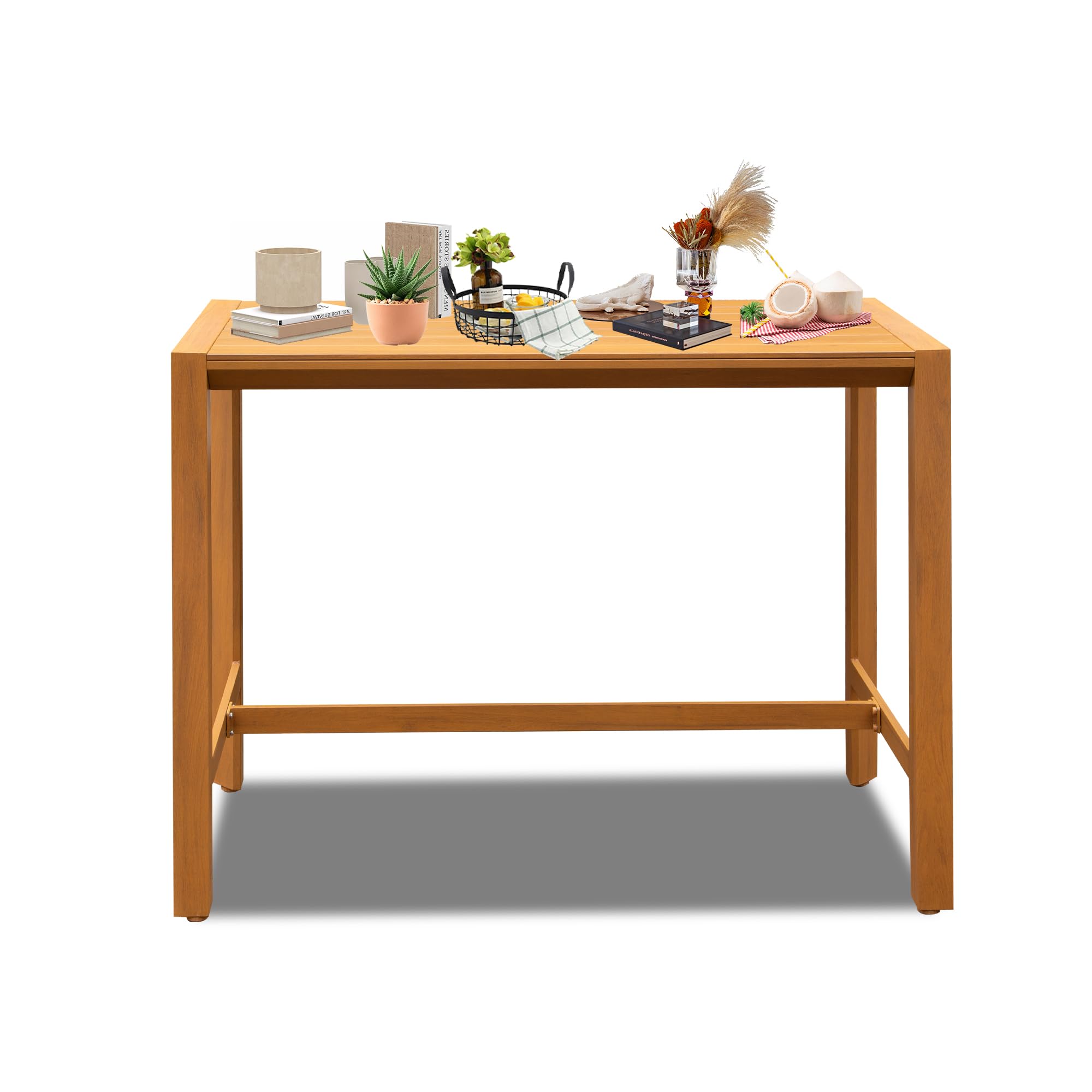 Outdoor Bar Table, Patio Counter Bar Height Table by HouseOfZazla
