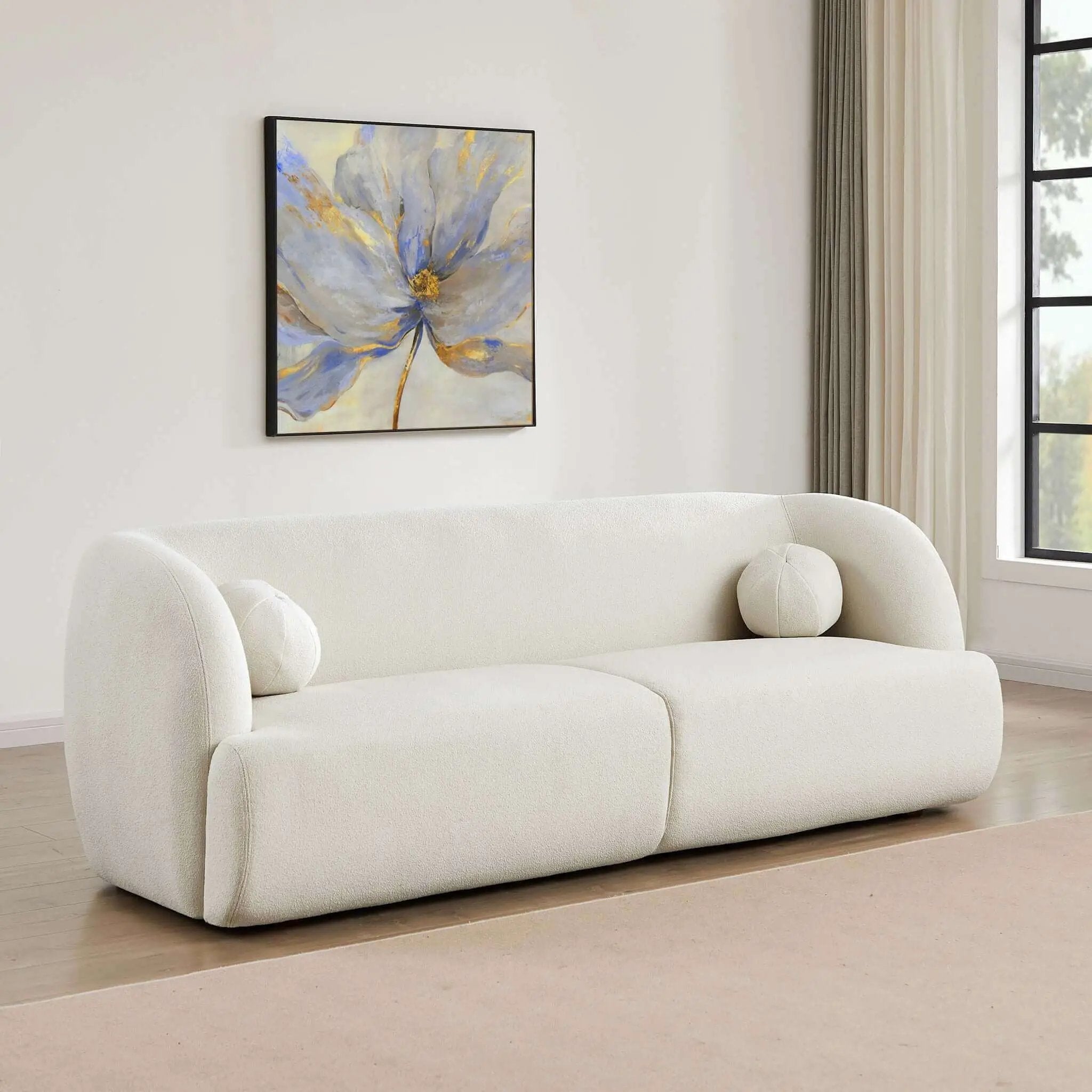 Anna - French Boucle Sofa by Unique Piece Furniture