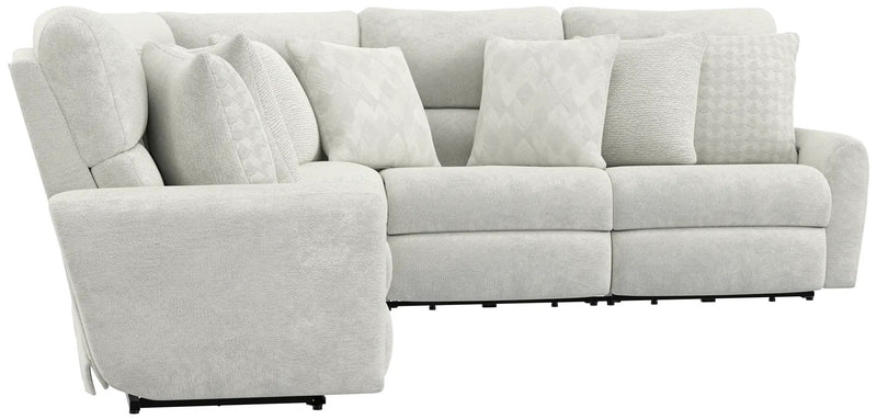 Majesty - Deep Seating Power Reclining Sectional by Unique Piece Furniture