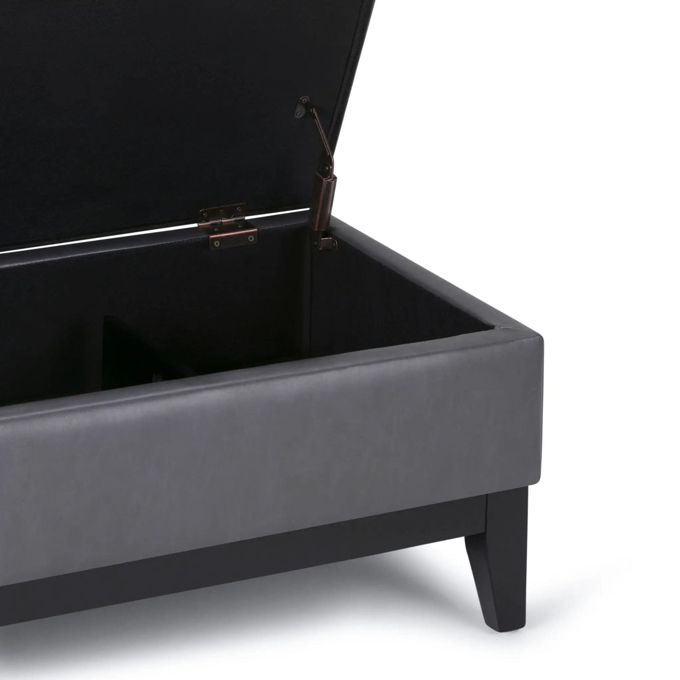 Oregon - Contemporary Storage Ottoman Bench With Tray by Unique Piece Furniture