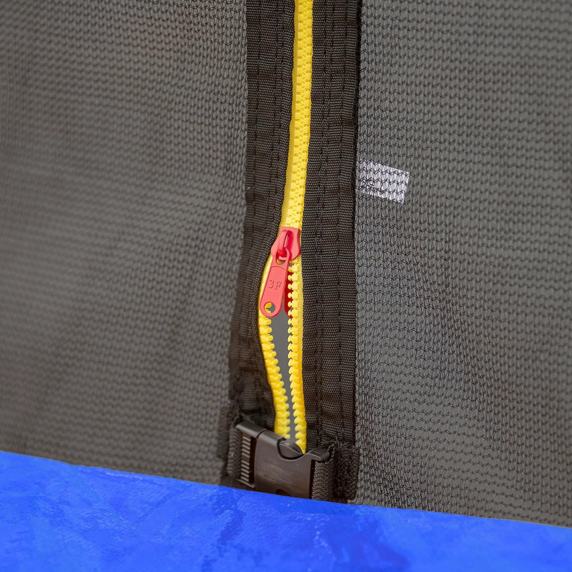 15Ft Trampoline With Basketball Hoop Inflator And Ladder (Inner Safety Enclosure) by HouseOfZazla