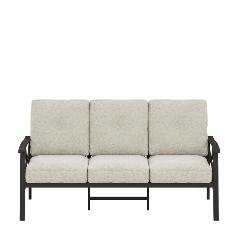 All-Weather 3 Seat Patio Sofa With Cushions by HouseOfZazla