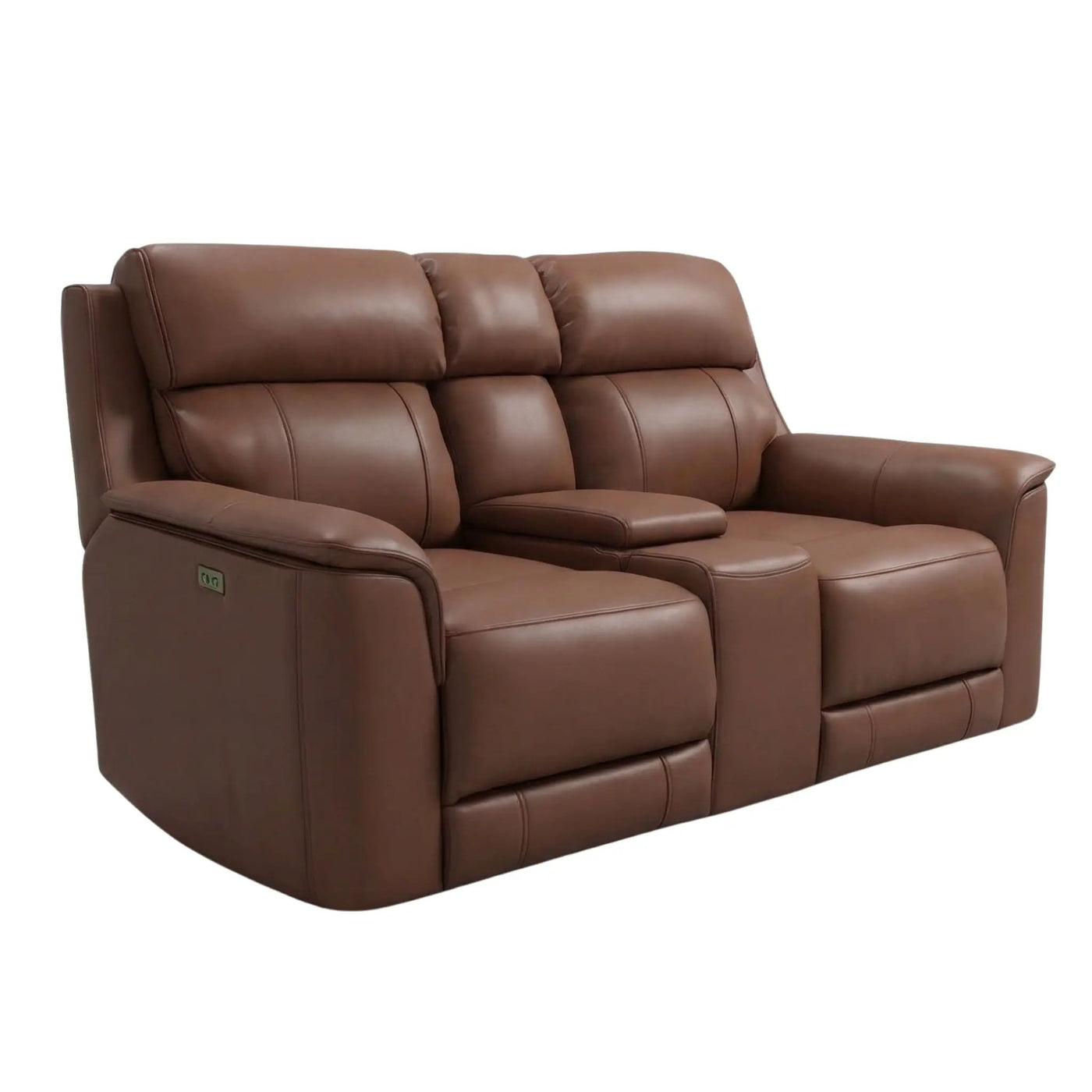 Oslo - Dual Power Reclining Loveseat With Console by HouseOfZazla