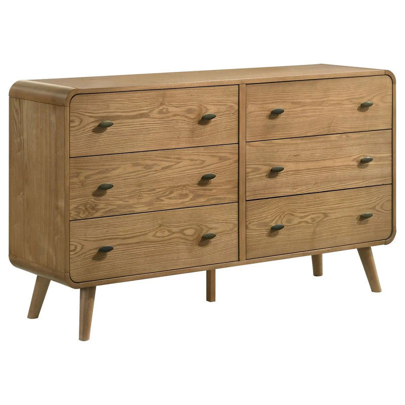 Robyn 5-piece Eastern King Bedroom Set Light Ash by Unique Piece Furniture