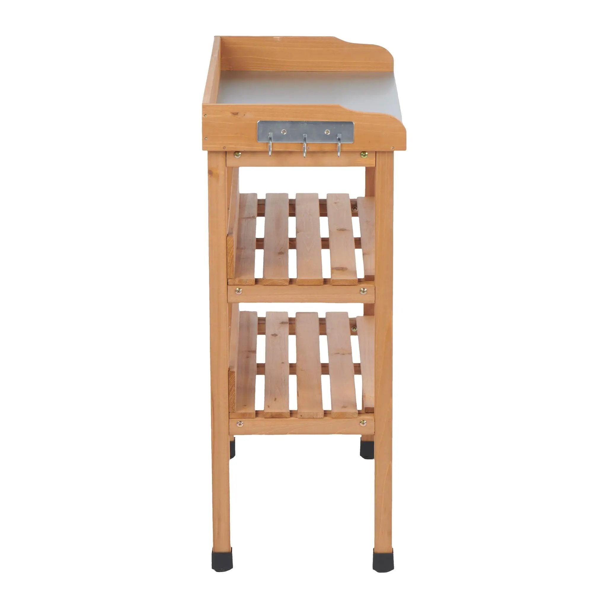 Outdoor Potting Table, 3 Tier Workbench by HouseOfZazla