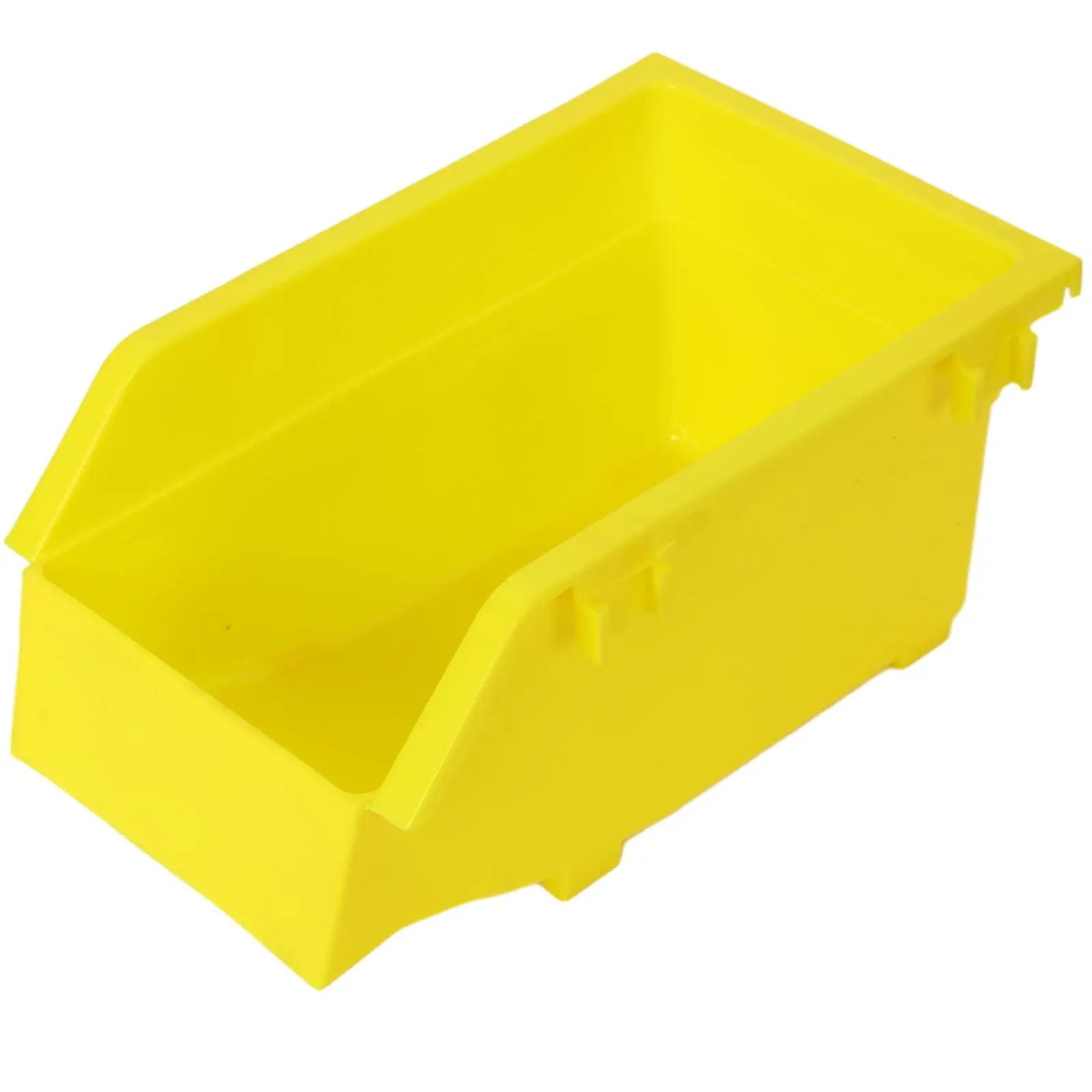 90 Parts Bin Shelving Storage Organizer With Locking Wheels For Shop Garage And Home - Black / Yellow by HouseOfZazla