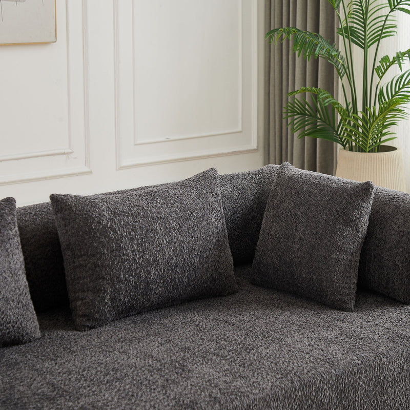 Convertible Sleeper Sofa Bed With Cylindrical Pillow by HouseOfZazla