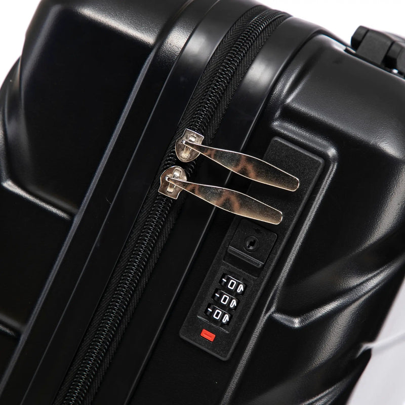 14'/20' 2-Piece ABS Spinner Wheel Luggage Set with Combination Lock by HouseOfZazla