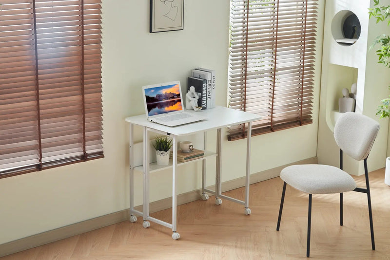 Small Foldable Desk for Small Spaces by HouseOfZazla