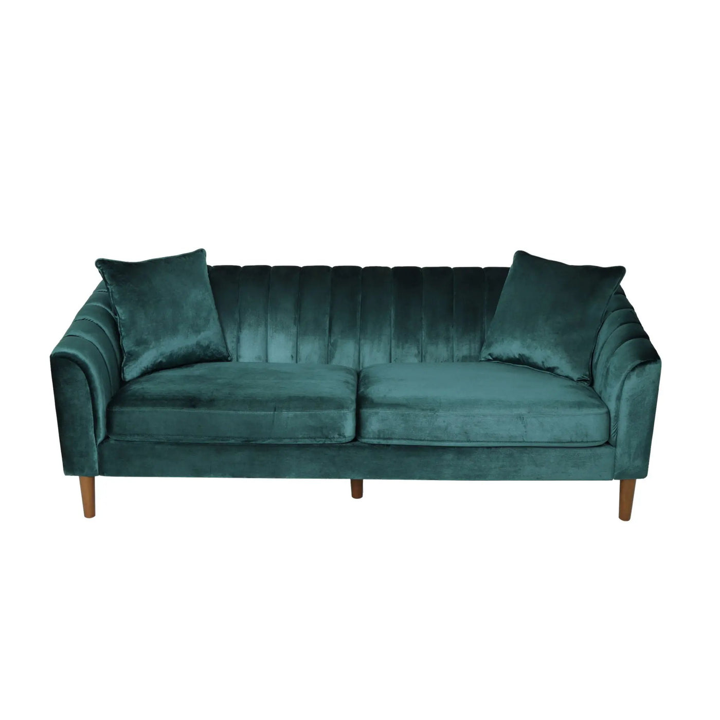 Contemporary 3 Seater Sofa With Accents by HouseOfZazla