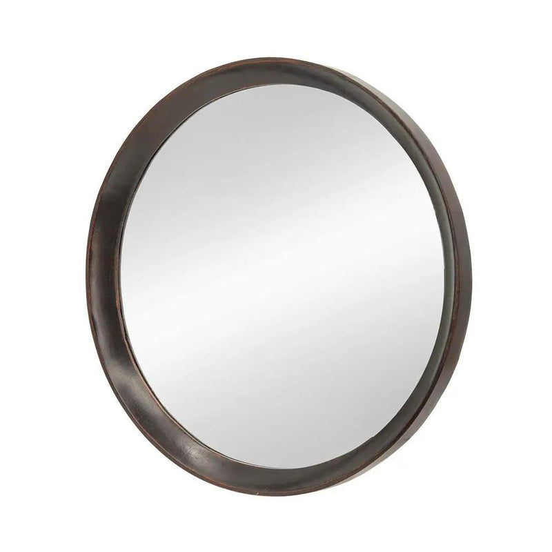 Transitional Decor Style Wall Mirror Decor With Frame For Bathroom by Unique Piece Furniture