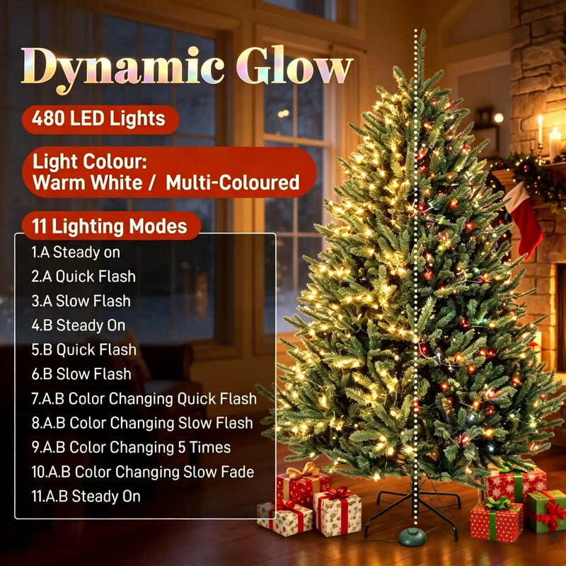 6 ft Pre-Lit Colorado Christmas Tree by HouseOfZazla