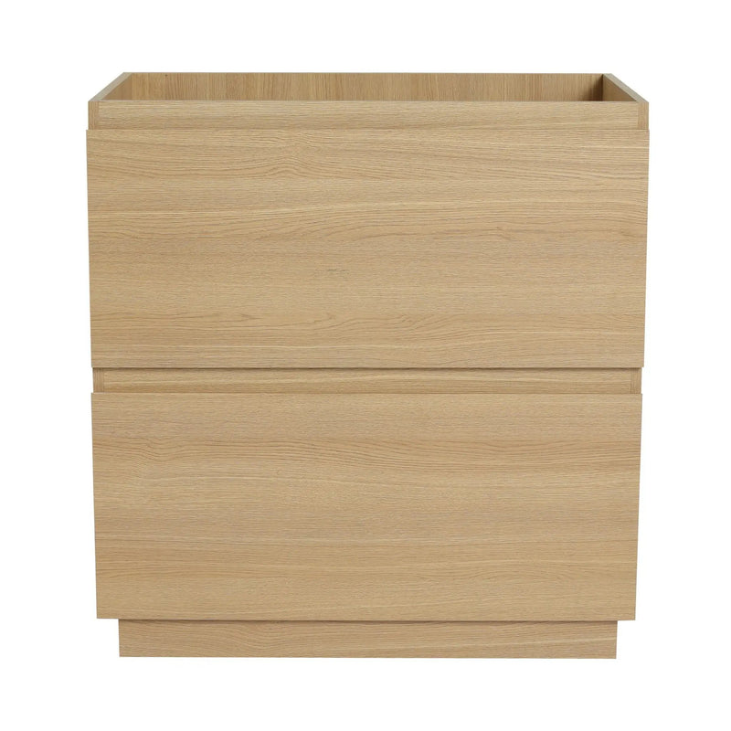 Modern Freestanding Bathroom Vanity Cabinet With Double Drawer by HouseOfZazla