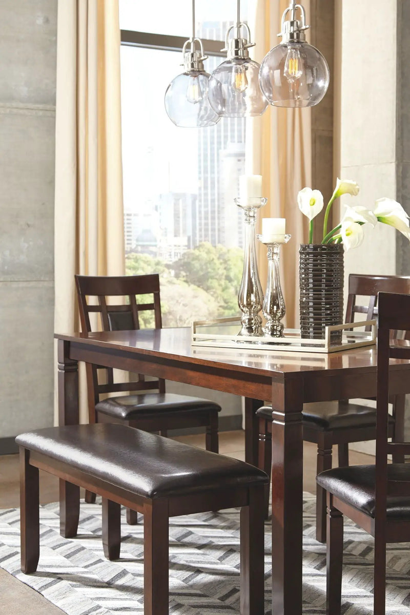 Bennox - Dining Room Table Set (Set of 6) - Brown by Unique Piece Furniture