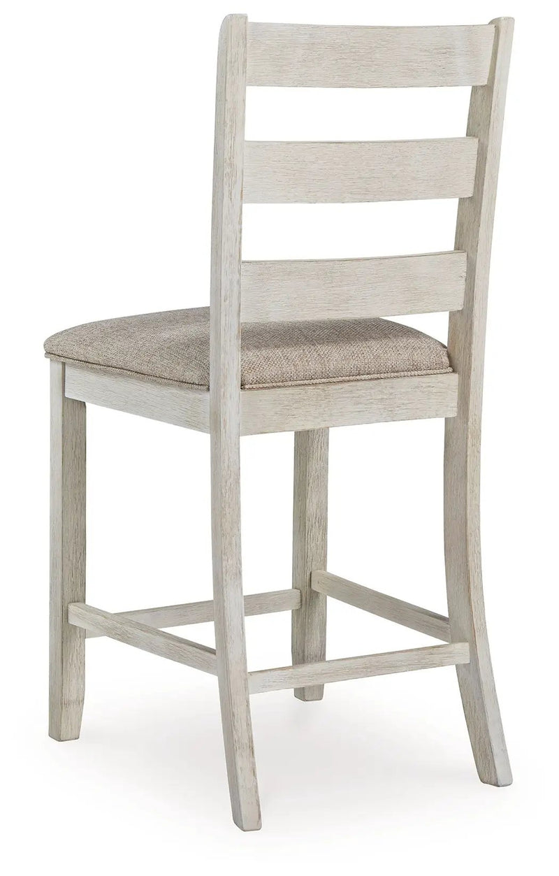 Skempton - Upholstered Barstool (Set of 2) - White by Unique Piece Furniture