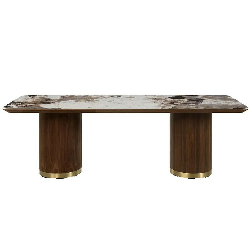 Willene - Dining Table With Ceramic Top by Unique Piece Furniture