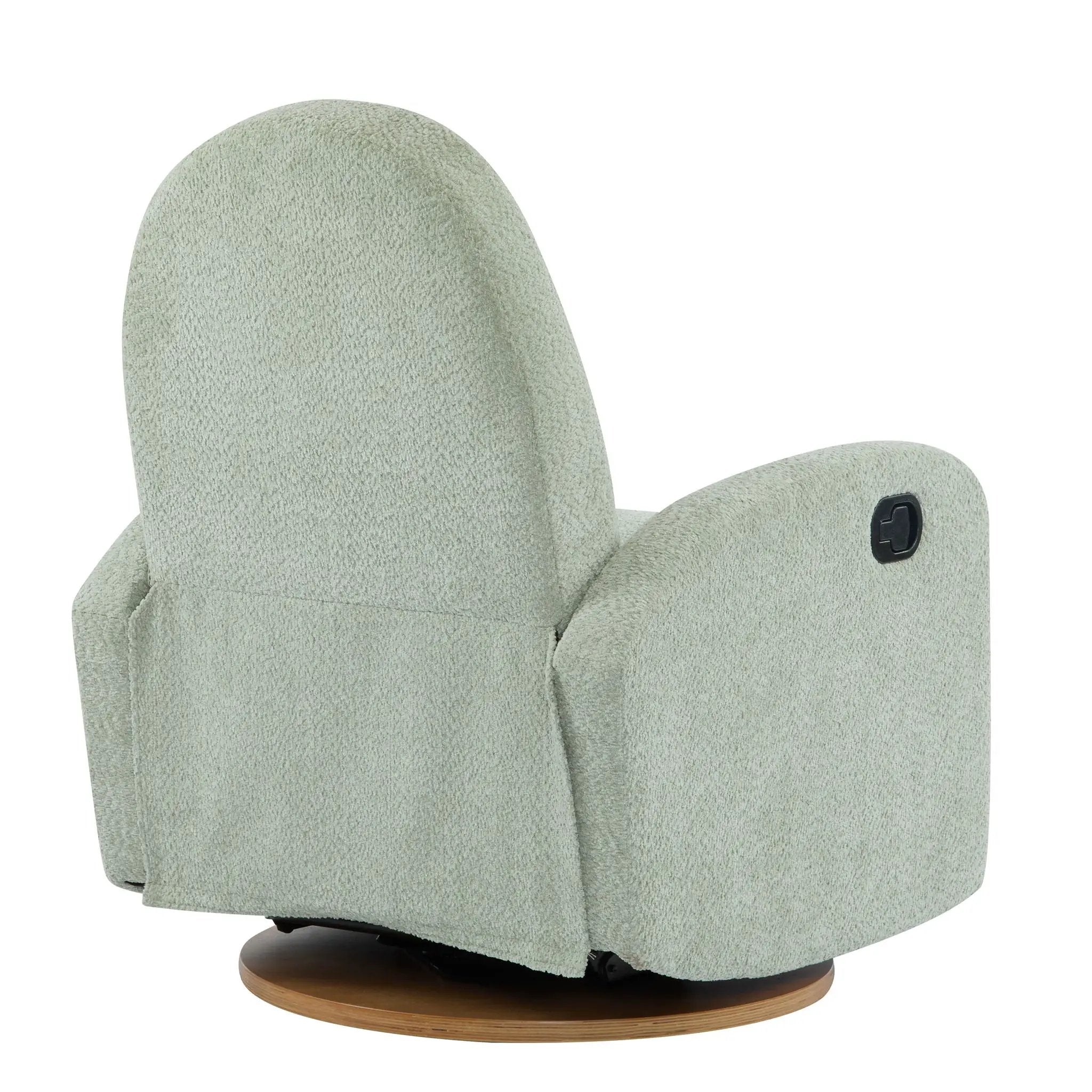 Contemporary 360 Swivel and Glider Recliner Chair by HouseOfZazla