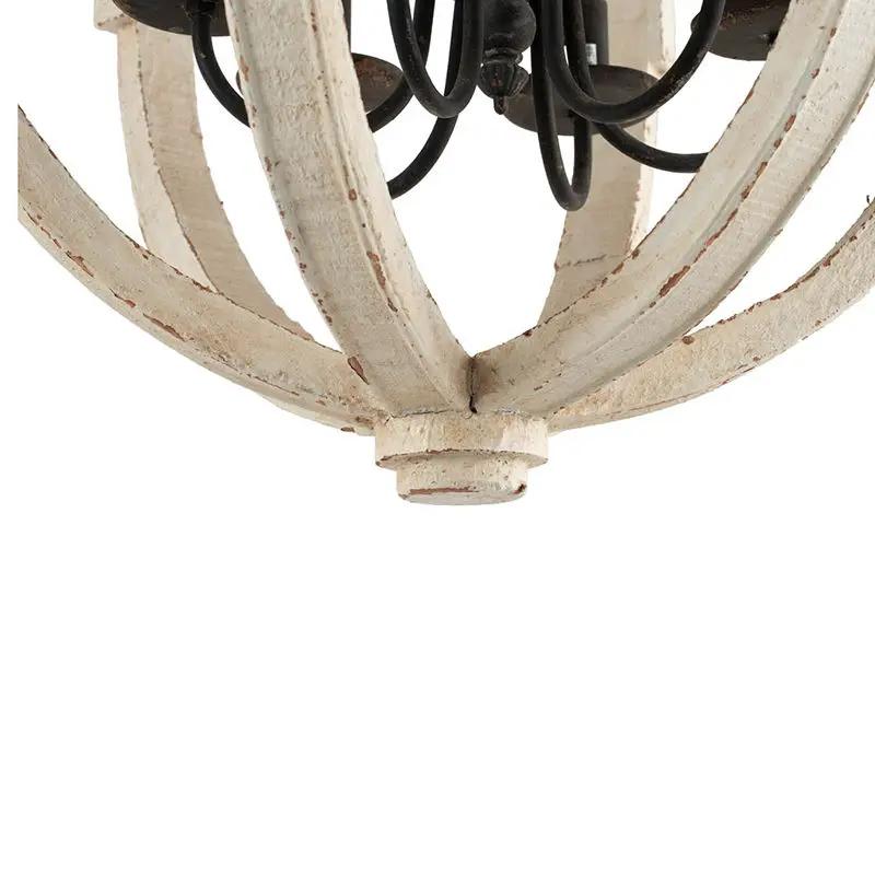Chandelier, Hanging Light Fixture With Adjustable Chain For Kitchen, Bulb Not Included by Unique Piece Furniture