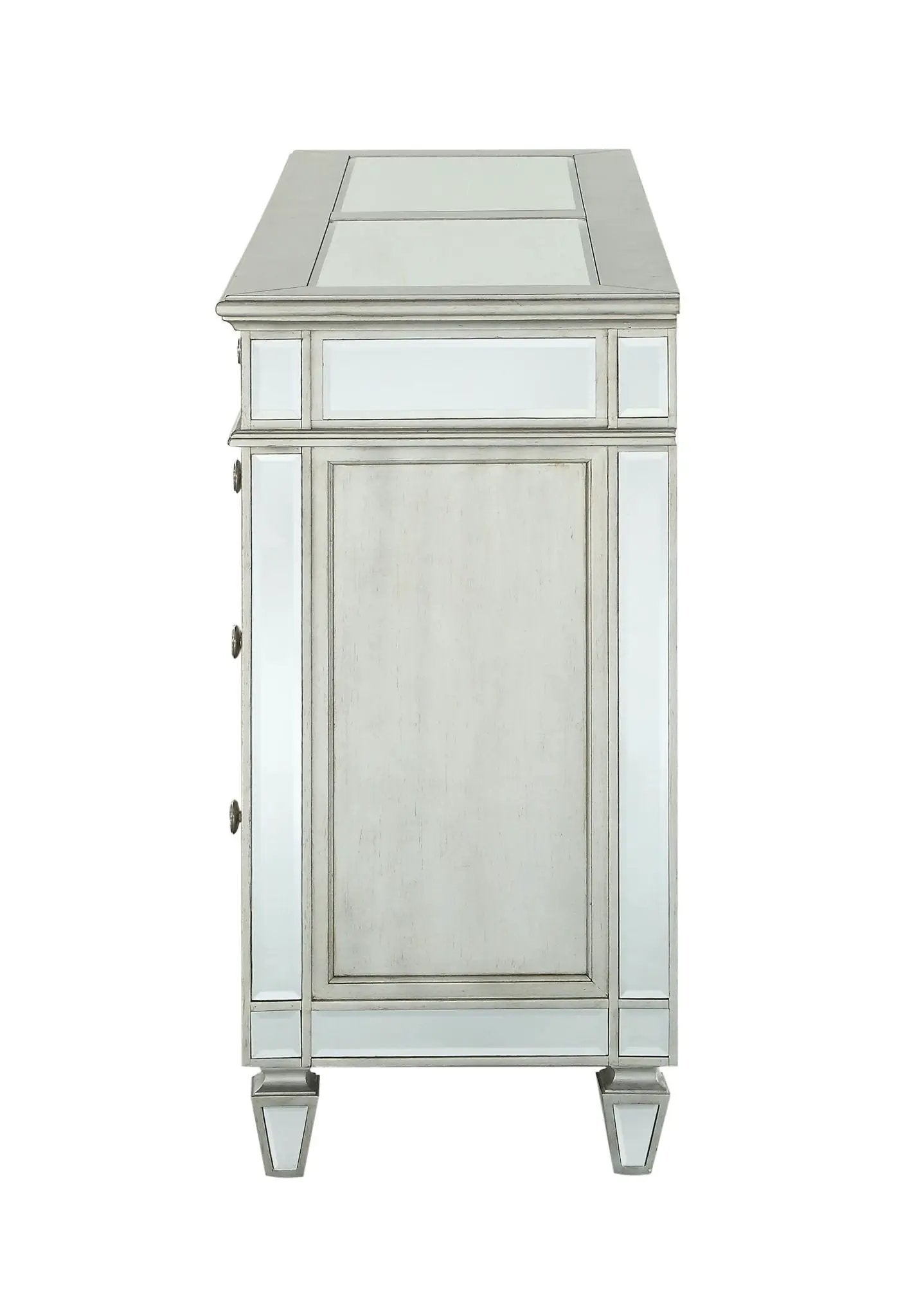 Varian - Mirrored Dresser - Silver by HouseOfZazla