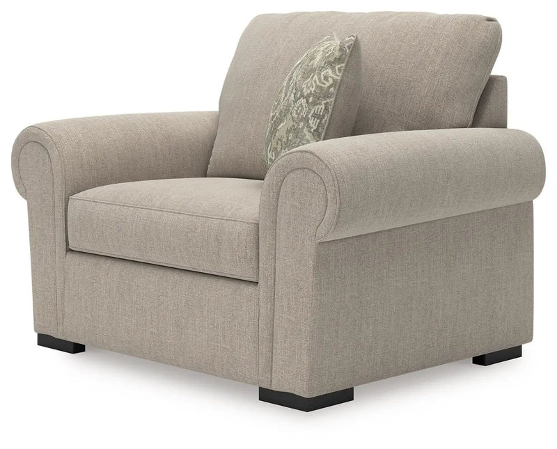 Sararose - Chair and a Half - Heather by Unique Piece Furniture
