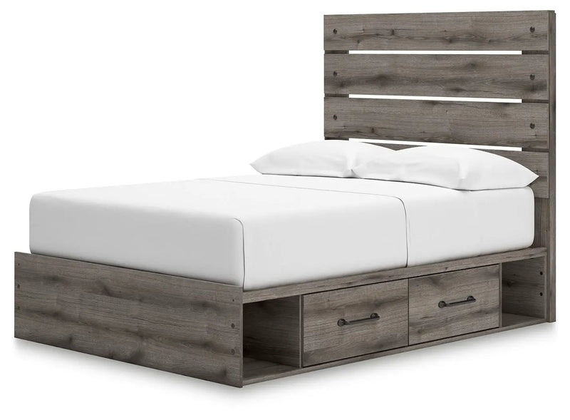 Graystorm - Panel Bed With Storage by Unique Piece Furniture