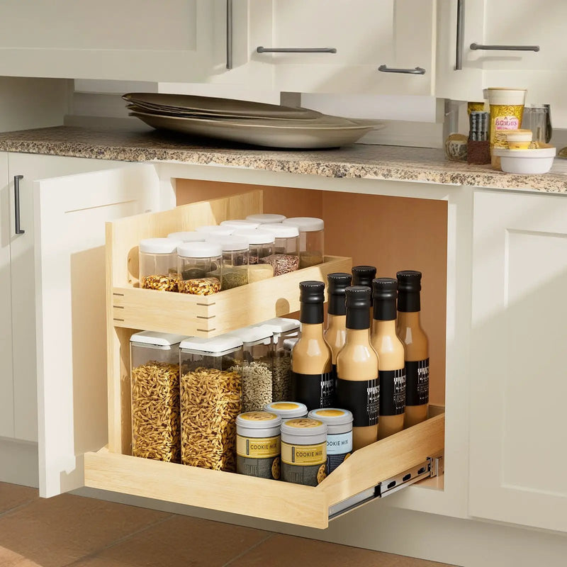 2 Tier Pull Out Under Sink Organizer
