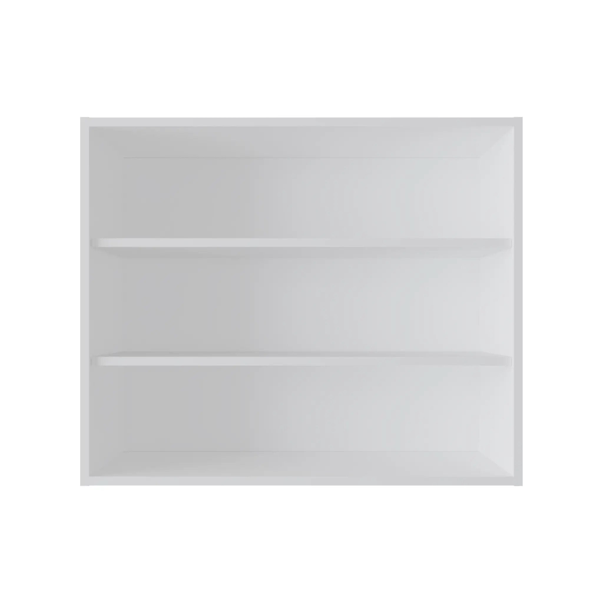 Chinle Wall Cabinet in Melamine with Open Storage by HouseOfZazla