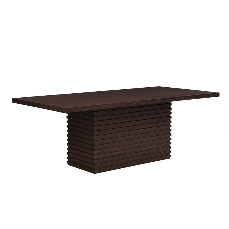 Coad Rectangular 84-inch Dining Table (Espresso) by HouseOfZazla