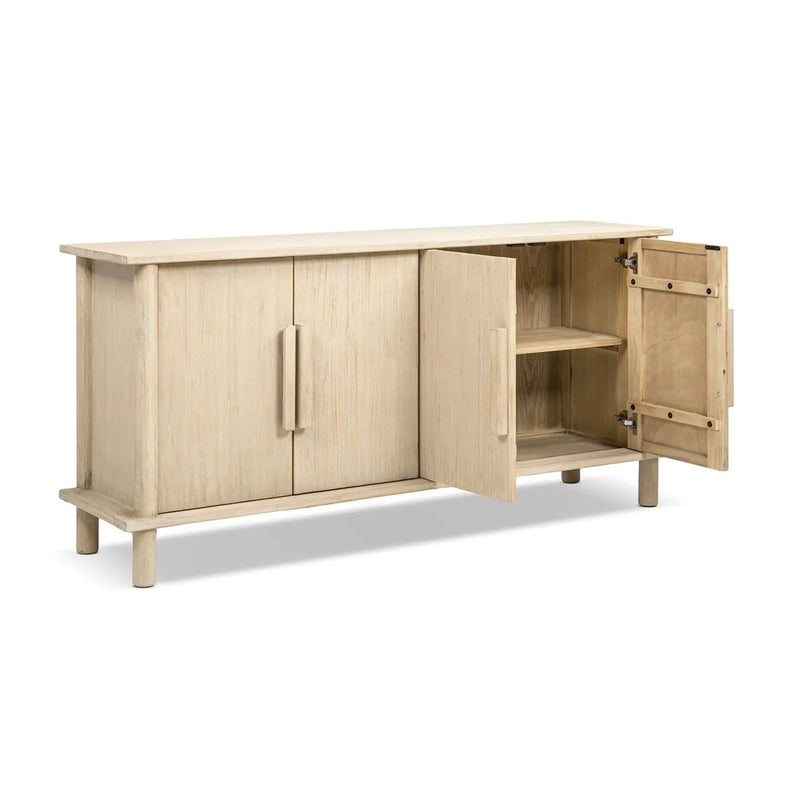 Milo - 4 Door Sideboard - Natural by HouseOfZazla