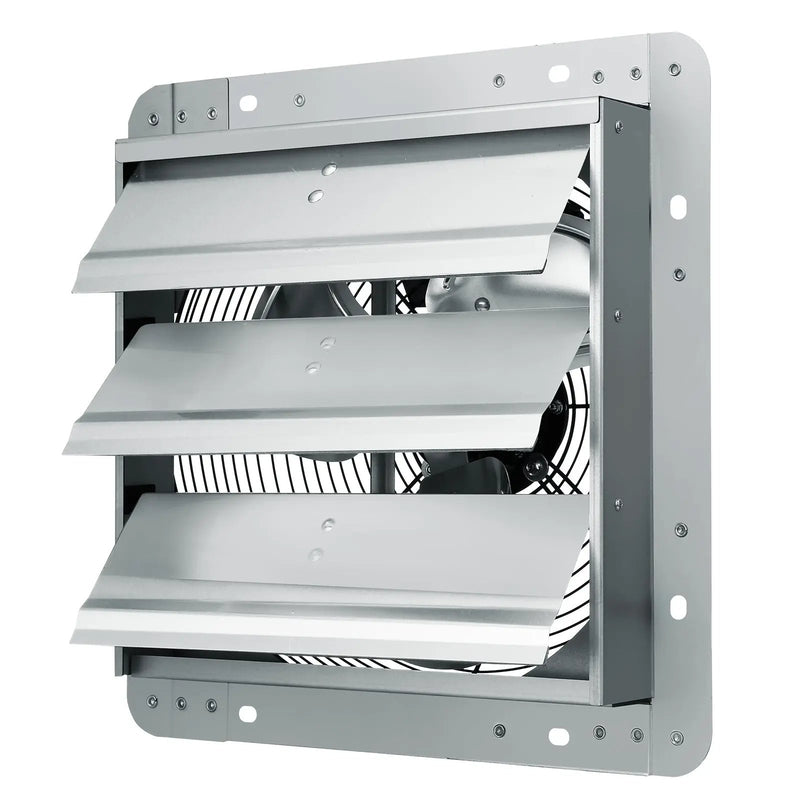 12" Shutter Exhaust Fan, High-Speed 1000 CFM by HouseOfZazla