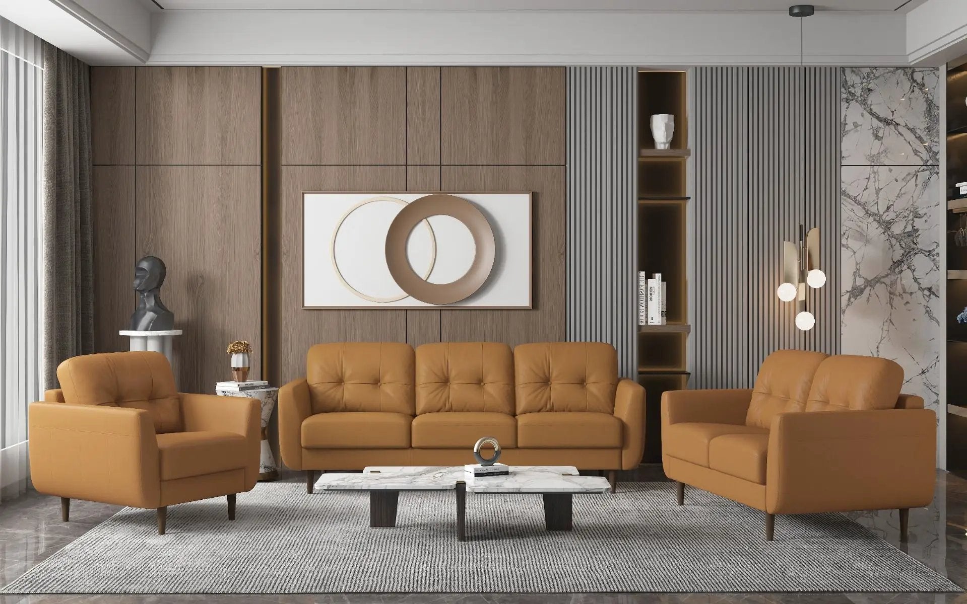 Radwan - Loveseat by Unique Piece Furniture