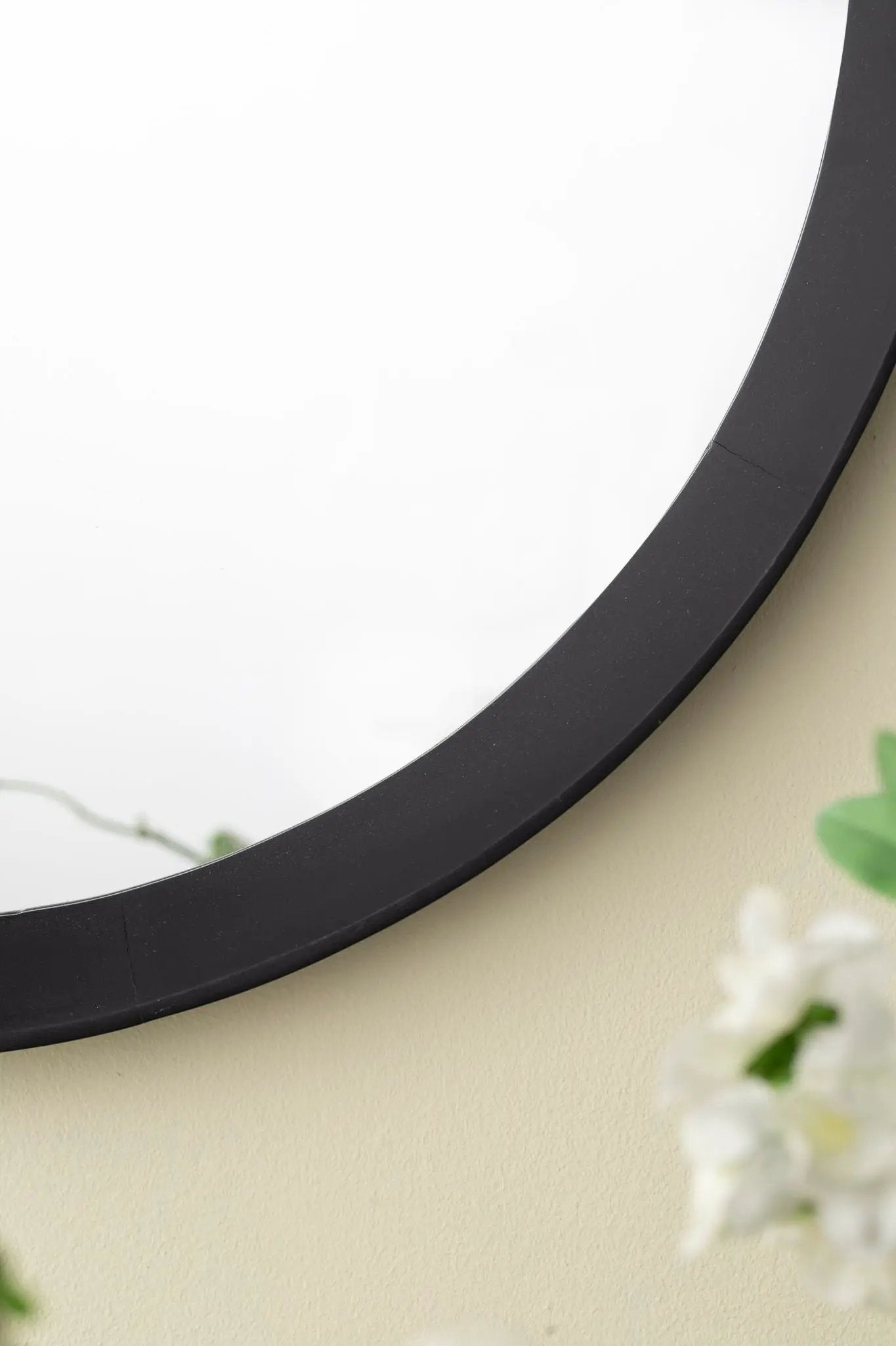 Transitional Decor Style Wall Mirror Decor With Frame For Bathroom by HouseOfZazla
