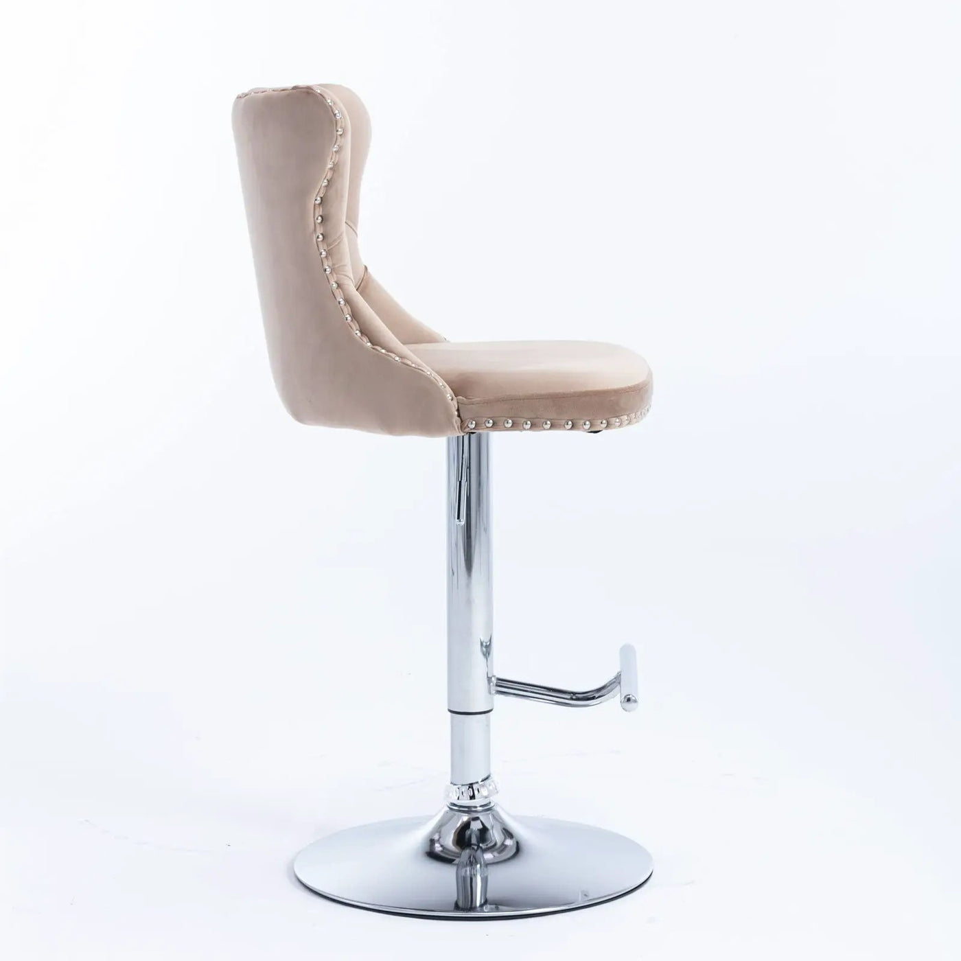 Swivel Adjustable Height Barstools Set of 2 by HouseOfZazla