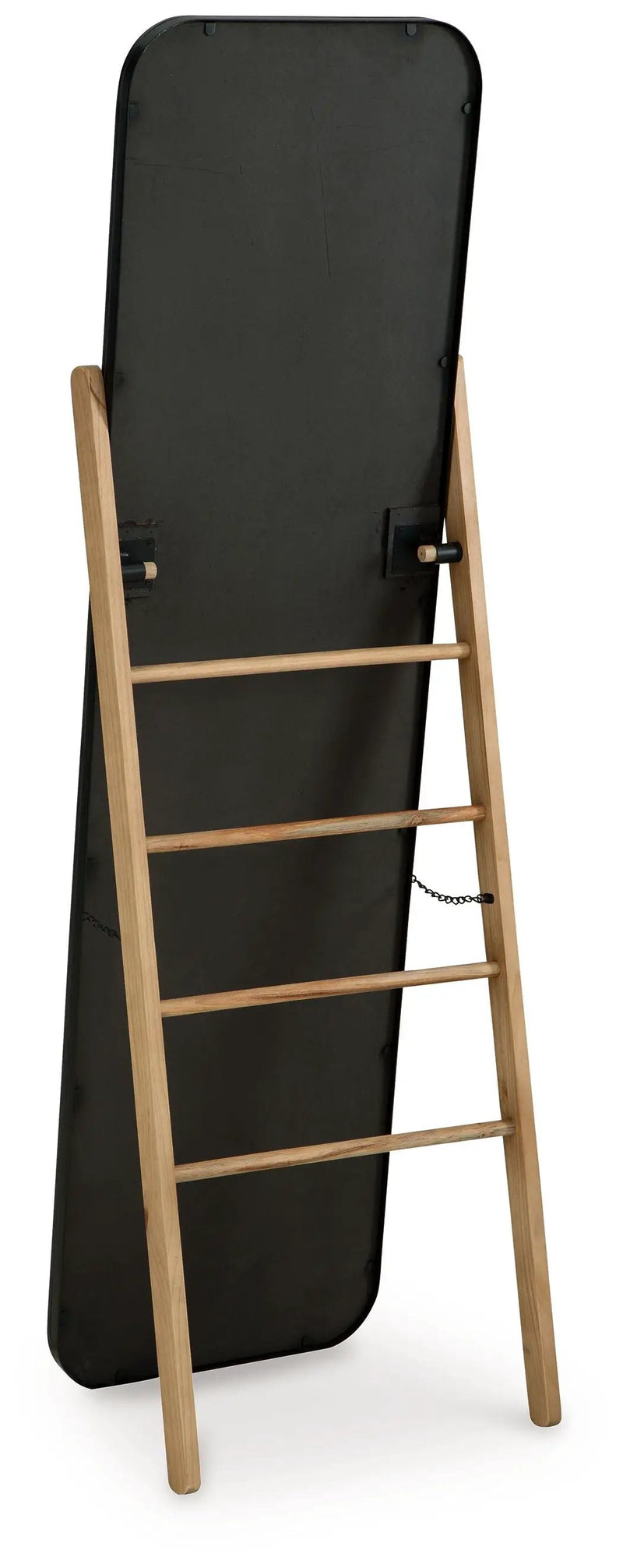Bronick - Floor Mirror - Black / Brown by Unique Piece Furniture