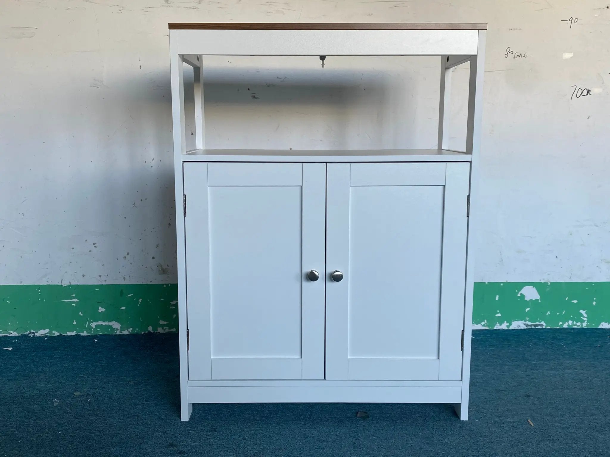 Modern Storage Cabinet with Double Doors by HouseOfZazla