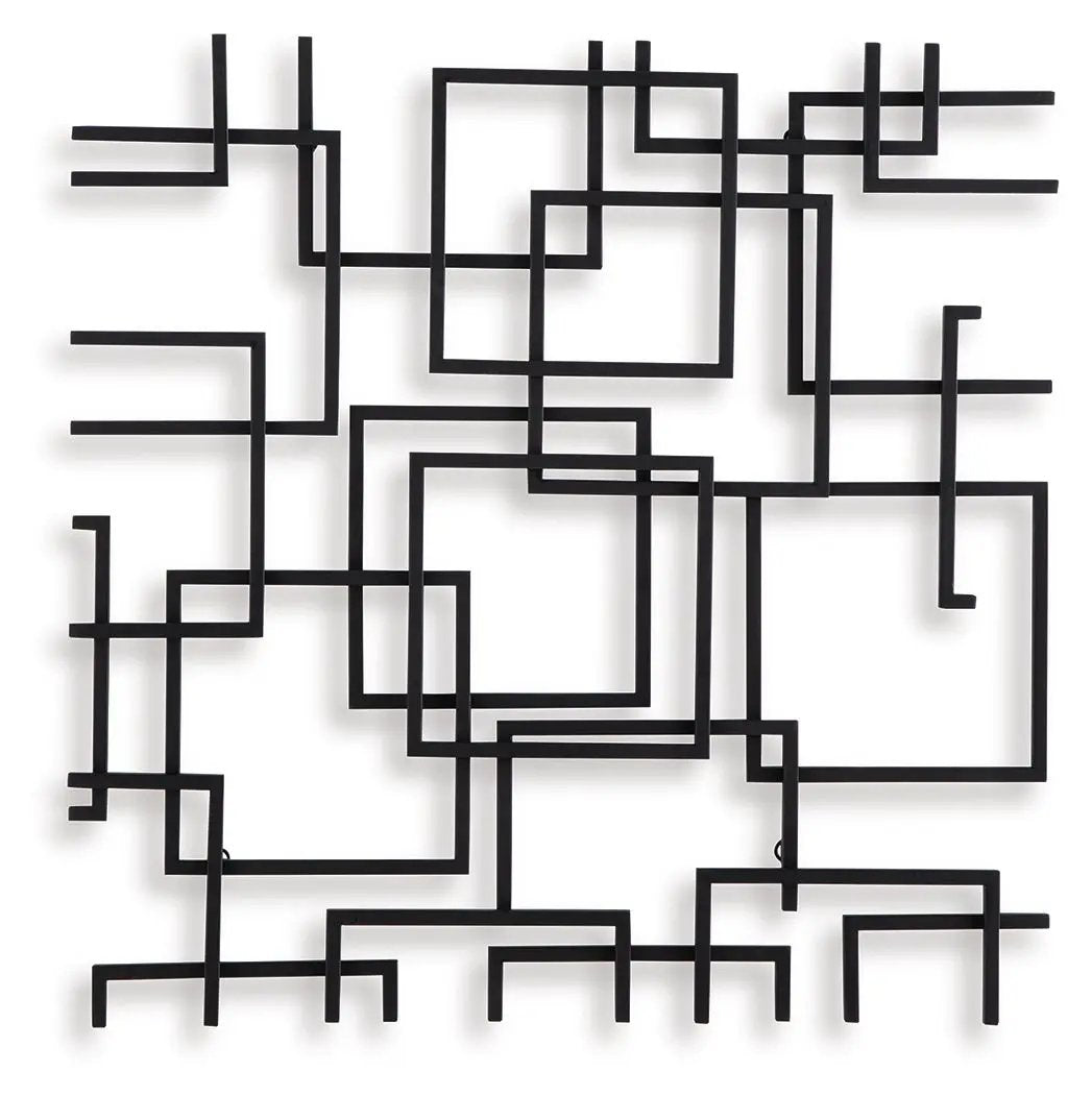 Aadanton - Wall Decor - Black by Unique Piece Furniture