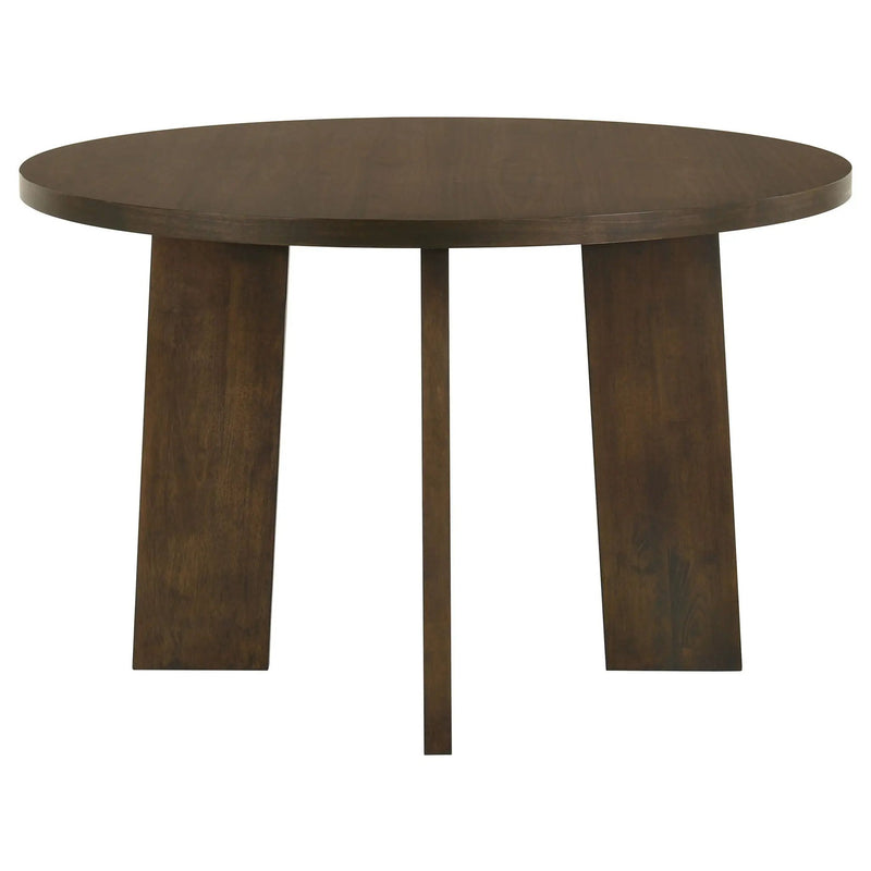 Strouse 5-piece Dining Set Grey and Walnut by Unique Piece Furniture