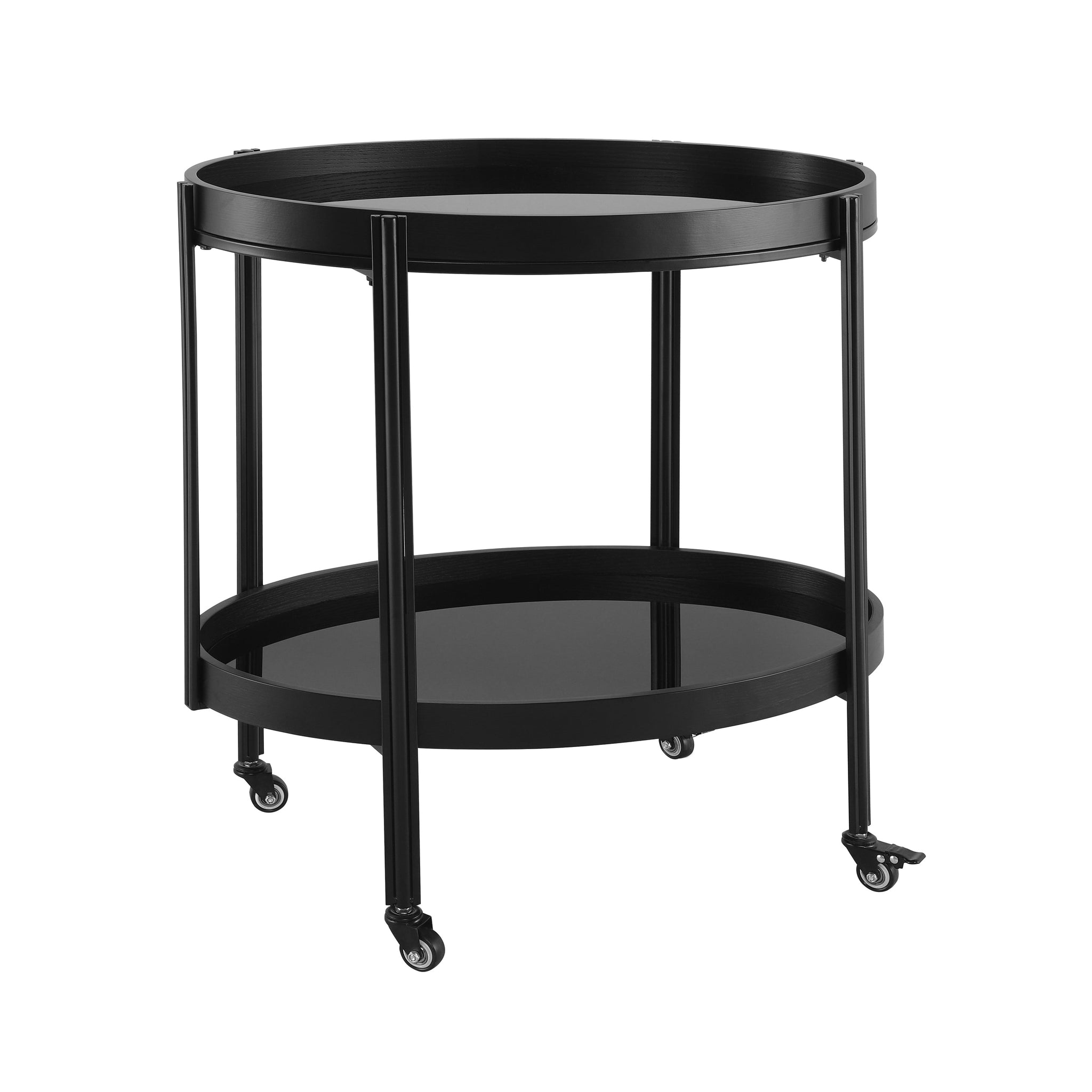 Oval Kitchen Island & Bar Cart by HouseOfZazla