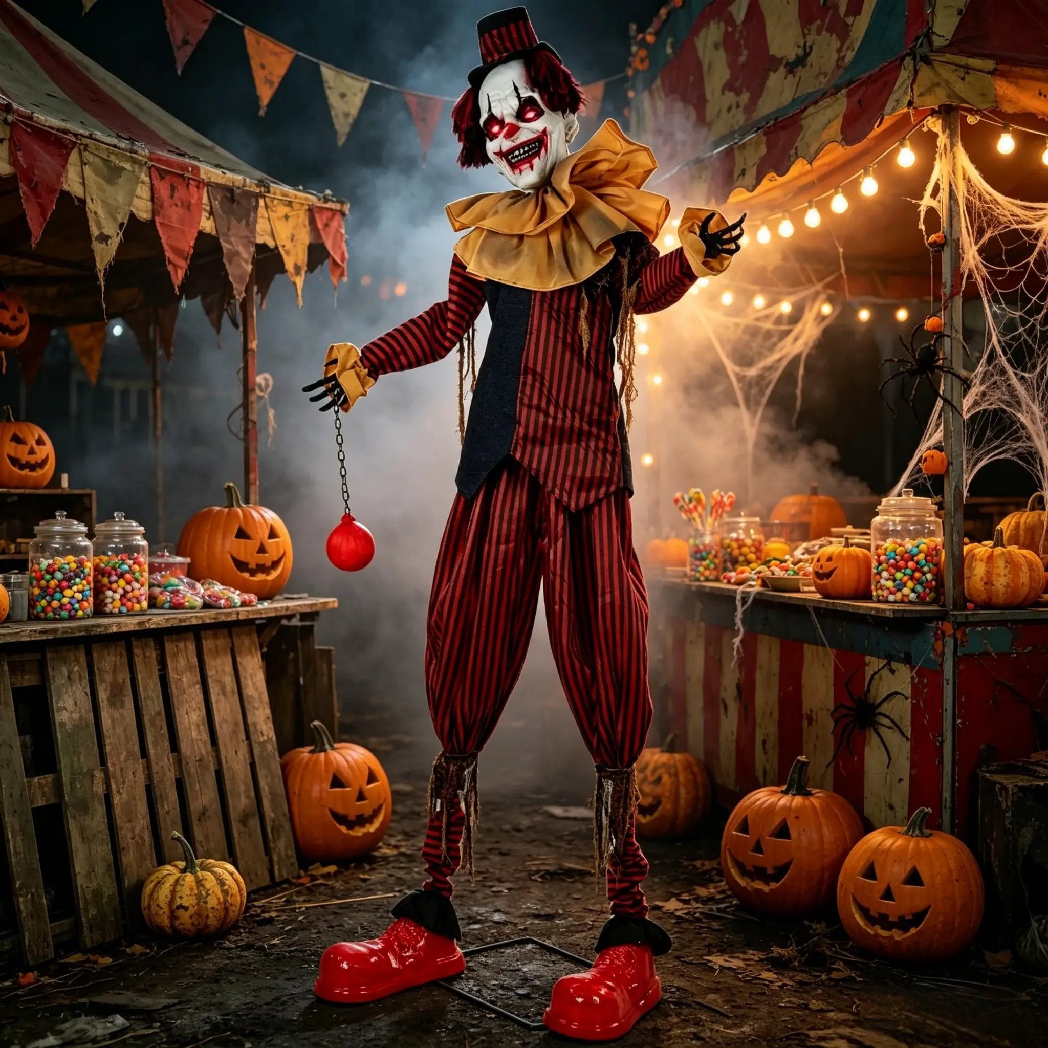 Creepy Circus Clown Decoration by HouseOfZazla