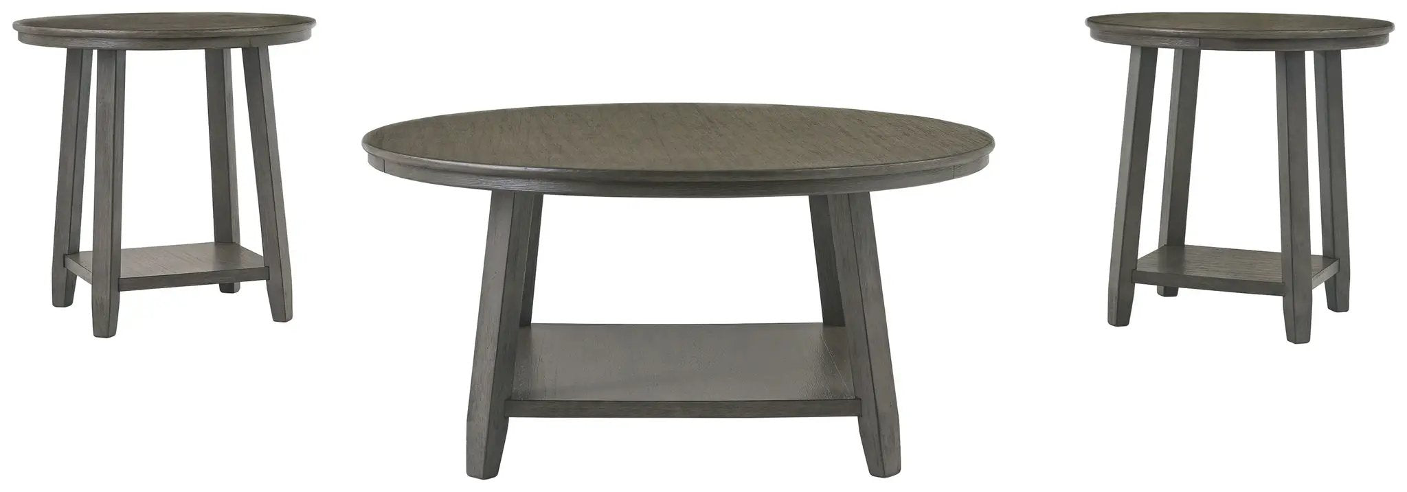 Caitbrook - Occasional Table Set (Set of 3) - Gray by Unique Piece Furniture