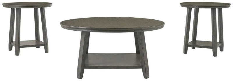 Caitbrook - Occasional Table Set (Set of 3) - Gray by Unique Piece Furniture