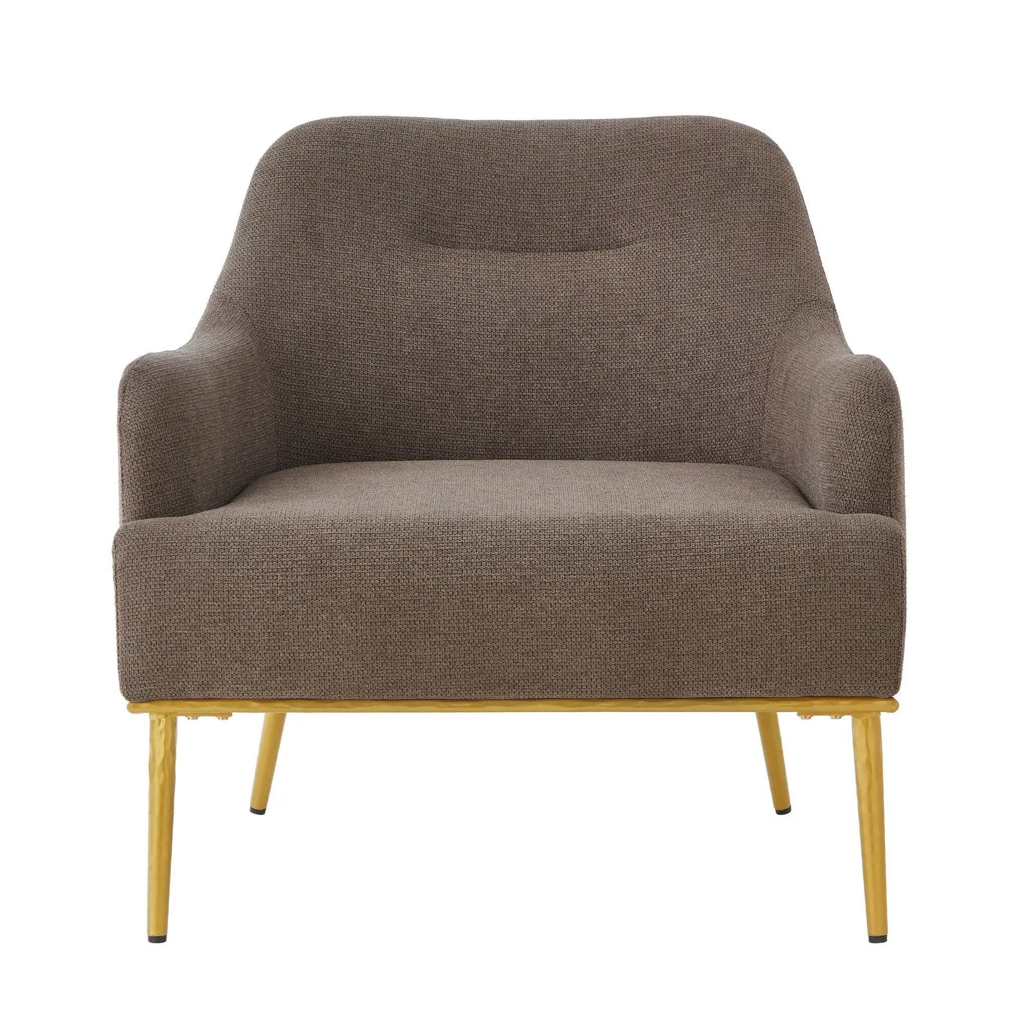 Modern Elegance Accent Chair With Curved Backrest by HouseOfZazla