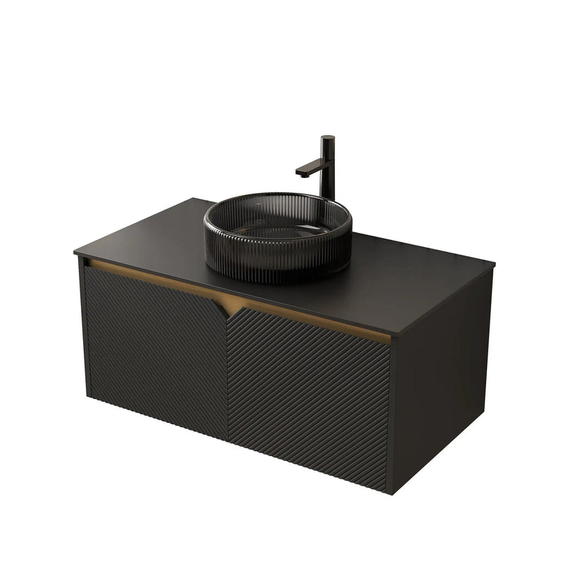 Ruben 36" Wall-Mounted Bathroom Vanity by HouseOfZazla
