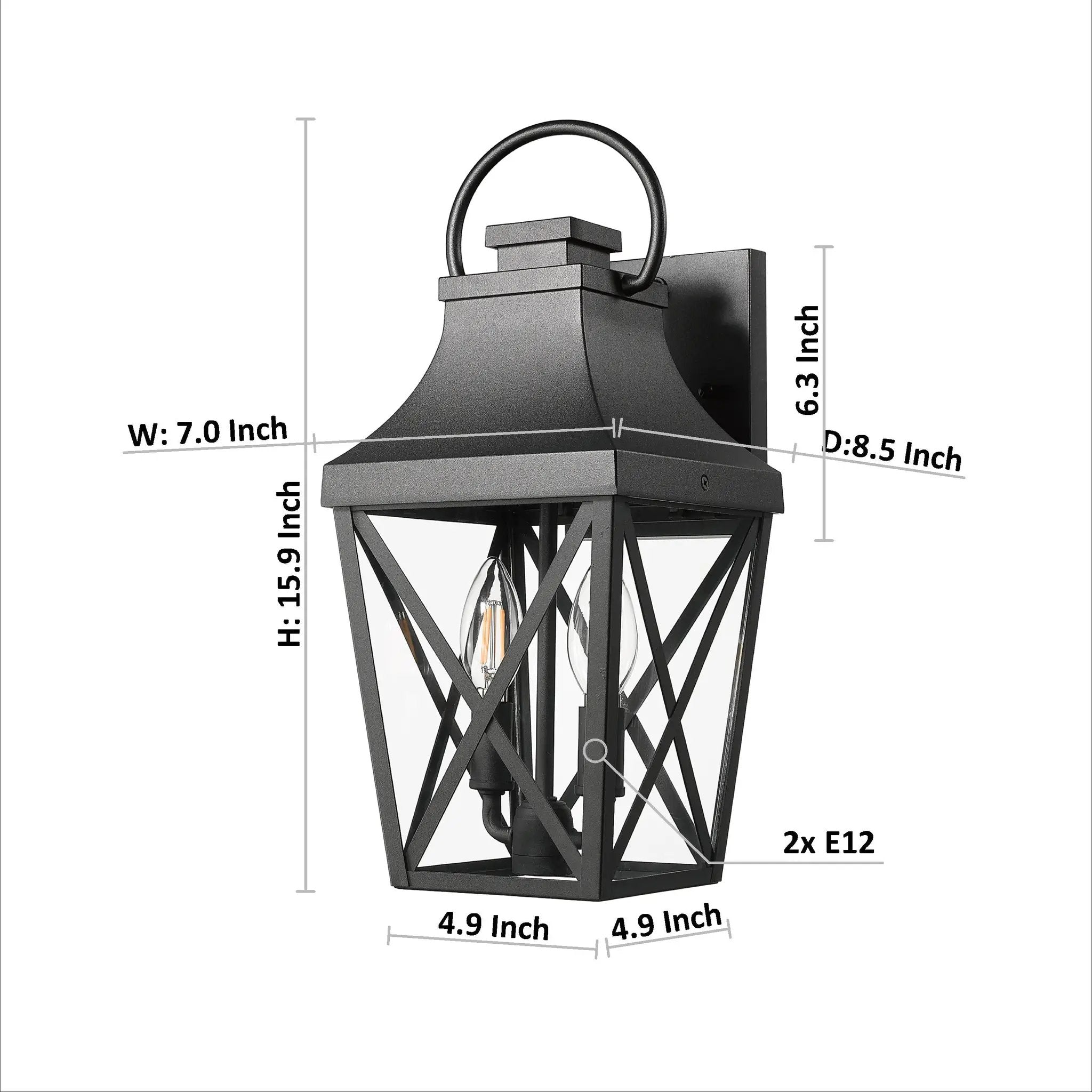 Outdoor Waterproof Wall Lights by GigaTech by HouseOfZazla