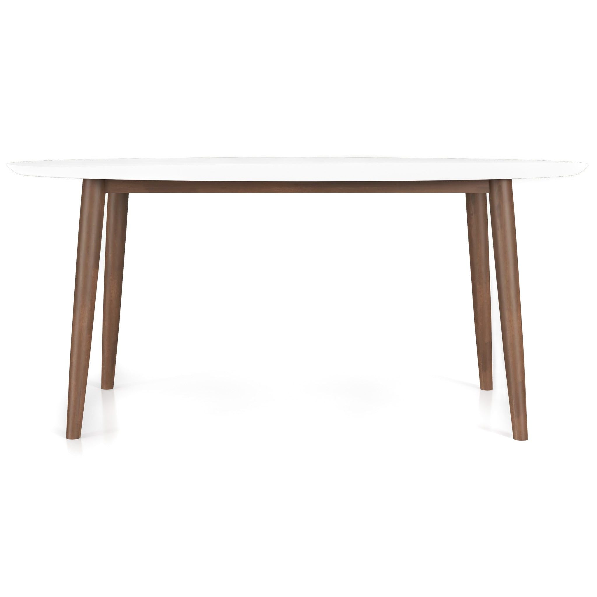 Ada - Mid-Century Modern Style Oval Dining Table by HouseOfZazla