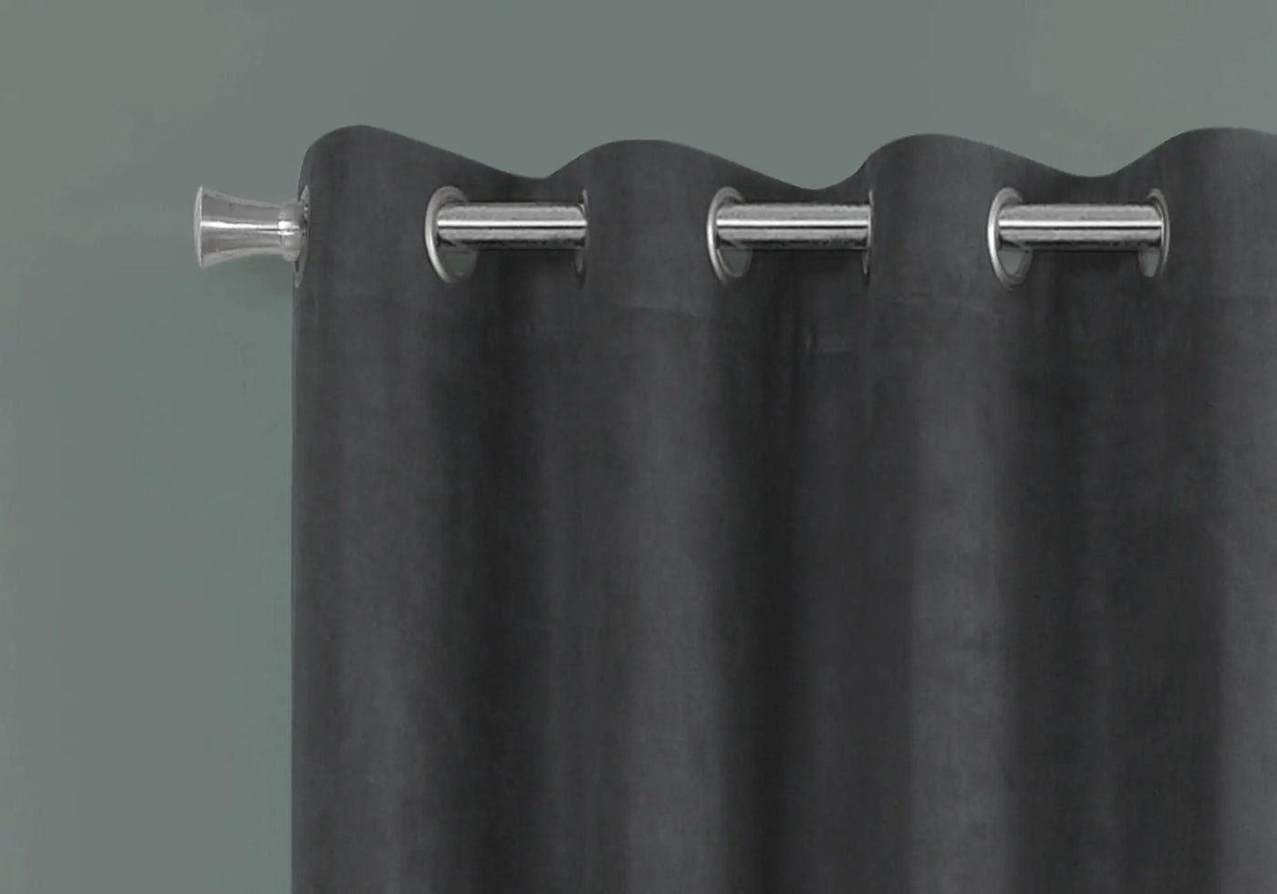 2 Pieces Set Room Darkening Curtain Panels with Grommet by HouseOfZazla