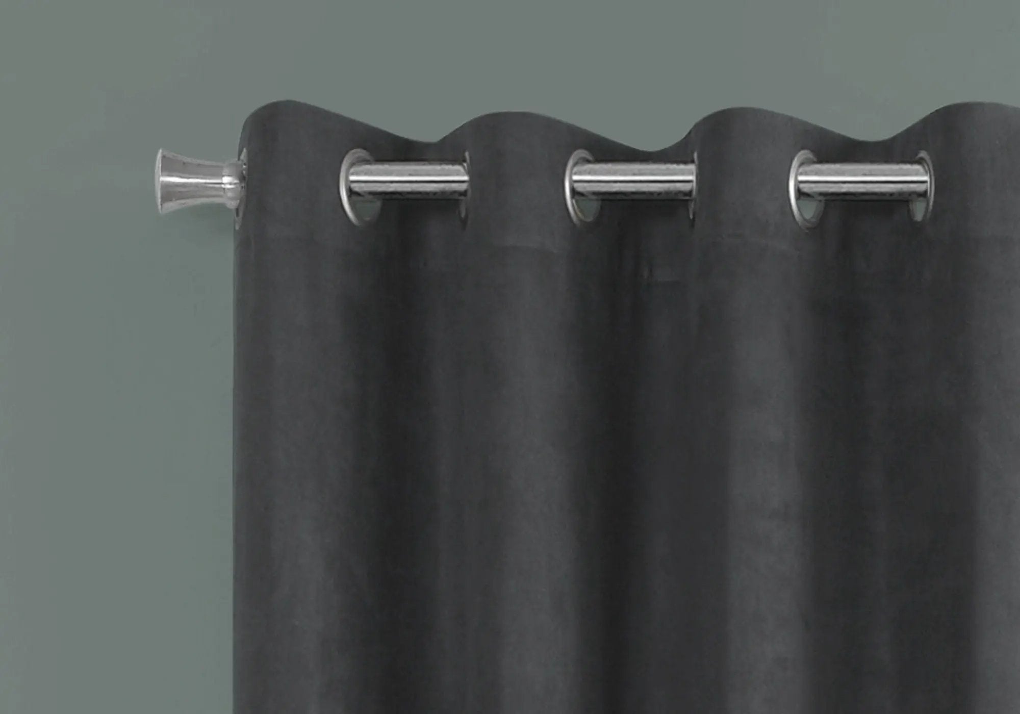 2 Pieces Set Room Darkening Curtain Panels with Grommet by HouseOfZazla